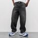 Men's Clothing Men's Loose Straight Leg Jeans Retro Style Long Pants For Spring And Autumn For Formal & Casual_mkmklike.com