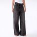 Women’s Asymmetrical Button Wide-Leg Jeans – High-Waisted Vintage Denim Pants (Light Blue/Charcoal, Sizes S-XL, Streetwear Baggy Fit)_mkmklike.com
