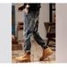 Jeans Men's Spring New Trendy Brand American Washed Straight Tube Loose Casual Long Style_mkmklike.com