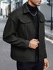 26 European American Cross-Border Autumn And Winter Turn-Down Collar Woolen New Men's Casual Sports Business_mkmklike.com