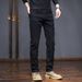 Men's Stretch Denim Jeans Slim Fit Straight Leg Trousers Cross Border Summer Thin Long Pants_mkmklike.com