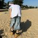 Men's Clothing FashionThin Wide Leg Loose Handsome Shorts Men's High Street Knee Ripped Washed Jeans_mkmklike.com