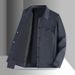 New Workwear Men's And Autumn Styles American Loose Spring Denim Couple Lapel Jacket_mkmklike.com