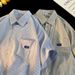 Striped Japanese-style Short-sleeve Shirt For Men, Summer Trendy Brand, Loose Casual Turn-down Collar Shirt, American_mkmklike.com