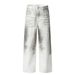 American High Vintage White Jeans Men's Loose Fit Cool Hip-Hop Street Style Straight Pants Long Trousers_mkmklike.com
