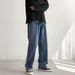Men's Clothing Retro Jeans For Men New Styles For Spring And Autumn Loose And Casual Straight And Wide Leg Slim And High End_mkmklike.com