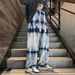 American Street Washing And Aging Gradual Change Jeans Men's Spring And Autumn Straight Loose European And American High Street Vibe Long Pants_mkmklike.com