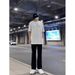 Nordmann Black Jeans For Men With A Sense Of Design, Slightly Flared, Slimming, Long Pants, Autumn And Winter Style, American_mkmklike.com