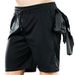Men's mesh, loose, breathable, running pants, outdoor sweaty, basketball training shorts, summer_mkmklike.com