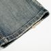 Heavy-duty Washed Denim Straight-leg Men's Punk Street Fashion Design Distressed Wide-leg Loose Pants_mkmklike.com
