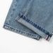 New Heavy-Duty Washed Light Blue Jeans Young Men, Loose Straight Wide-Leg Pants, Street Style Casual Long Pants For Men_mkmklike.com