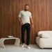 Men's Stretch Slim Fit Straight Leg Jeans Style For Casual Wear_mkmklike.com