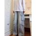"Men's Distressed Washed Workwear Jeans – Oversized Cargo Pants With Multi-Pockets (Retro Streetwear, Heavy-Duty Denim)"_mkmklike.com