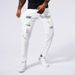 Men's Clothing Foreign Trade Good Goods Jeans Ripped Patch Art Street Fashion Jeans For Men_mkmklike.com