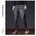 Jeans Stretch Large Size Loose Straight Spring Autumn Casual Long Summer Trousers Men's Wear-Resistant Work Pants_mkmklike.com