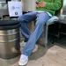 Nordmann 2025 New Men's Jeans Trendy Brand High-End Korean Style Straight Loose Wide-Leg Casual Long Pants_mkmklike.com