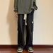 Men's Autumn Youthful Trendy Mid-Rise Straight Leg Jeans Versatile Harajuku Cropped Pants Fashionable Ins Style_mkmklike.com