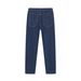 Men's Clothing Men's Slim Fit Stretch Jeans - Elastic Waist Skinny Denim Pants (Black/Navy, S-XXXL)_mkmklike.com