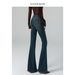 Vintage-Inspired High Waist Stretch Flared Jeans For Women - Retro Slim Fit With Bootcut Leg & Tummy Control (Regular & Long Length Options)_mkmklike.com