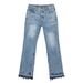 Men's Clothing Retro Washed Distressed Frayed Jeans For Men And Women Hip Hop Casual Street Loose Flared Pants_mkmklike.com
