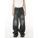 Summer New Arrival Retro Wide Leg Loose Jeans For Men Hot Selling Item With High-Quality Denim_mkmklike.com
