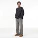 RDT Men's Clothing| American Style Smoke Tassel 507 Fit Vintage Cement Gray Pants Cleanfit Jeans_mkmklike.com