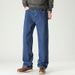 New Versatile Pure Cotton Jeans Men's Fattened Plus Size Loose Straight Jeans Men's American Style Wide Foot Pants Men's_mkmklike.com