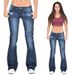 European American Cross-border Women's Skinny Stretchy Fringed Bell-bottom Jeans, Trendy And Versatile_mkmklike.com