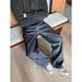 16oz Raw Selvedge Denim Jeans - Classic Straight Fit, Mid-Rise, Non-Stretch, Retro Indigo Blue For Men_mkmklike.com