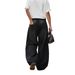 Men's Wide Leg Loose Fit Casual Retro Pants Curved Straight Leg Exclusive_mkmklike.com