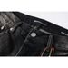 Unisex Cleanfit Stacked Flared Jeans, Black-Grey Vertical Fade With Whisker Details, Breathable For Summer_mkmklike.com