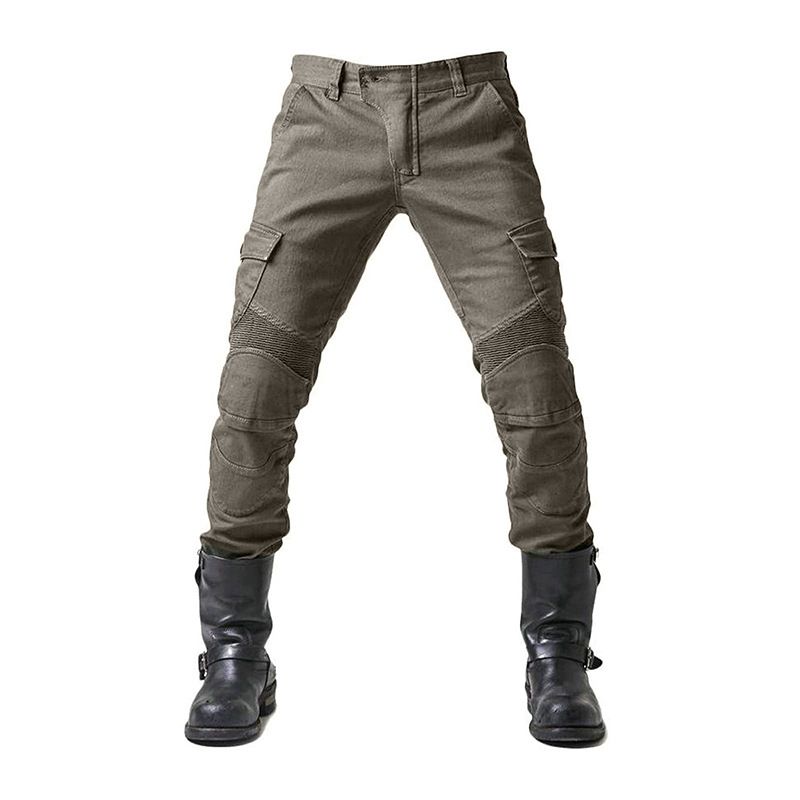 Men's Clothing Cycling Jeans Motorcycle Anti Fall Protection Breathable Wear Resistant Four Seasons Overalls_mkmklike.com