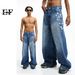 Men's Clothing New National Trend Design Niche Jeans Men Ins High Street Retro Pants Couple Trend_mkmklike.com