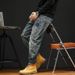 Loose Ripped Patch Jeans Men's Spring And Autumn New Retro Old Harlan Tapered Trousers_mkmklike.com