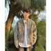 American Washed Gray Stand Up Collar Denim For Men's Spring And Autumn Cleanfit Short Harrington Jacket Trend_mkmklike.com