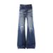 Retro Washed Ripped Flared Jeans Straight Scimitar Wide Leg For Men And Women Vibe Casual Denim_mkmklike.com
