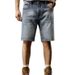 New High End Retro Blue Denim Shorts For Men Trendy Casual Five Point Outerwear Summer Clothing_mkmklike.com