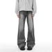 Classic Straight-Leg Men's Jeans Vintage Washed Cotton Denim Casual Streetwear Mid-Rise No Stretch S-3XL_mkmklike.com