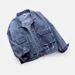 Oversized Korean Style Denim Jacket For Women – Loose BF Fit Short Top With Classic Indigo Wash (S-4XL)_mkmklike.com