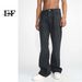 EF JEANS | 2023 New Product, Straight Versatile Solid Color Jeans, The Same For Men And Women, Non-elastic And Slightly Pulled Gray_mkmklike.com