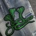 Men's Distressed Slim Fit Jeans Vintage Light Blue Washed Denim with Snake Embroidery Streetwear Skinny Jeans_mkmklike.com