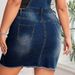 K Women's Fashion New Denim Overalls Dress_mkmklike.com