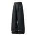 Men's Spring Loose Straight Leg Jeans Trendy Brand Embroidered Center Seam American Style Loose Fit Denim_mkmklike.com