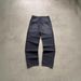 2025 Letter Embroidered Distressed Washed Jeans Men's Spring American Fashion Loose Retro Cross Border Wholesale_mkmklike.com