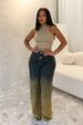 High-Waisted Vintage Washed Straight Jeans – European Retro Gradient Denim (S-2XL, Classic Fit For Women)_mkmklike.com