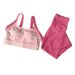 Cross-Border Hot-Selling High-Intensity Kitten Ear Series Yoga Clothing Two-Piece Sports Wear Gym Set For Women_mkmklike.com