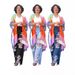 Trendy Distressed Ripped Jeans For Women - High Waist Straight Leg Denim Pants With Floral Embroidery - Comfortable Stretch Fabric_mkmklike.com