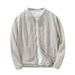 2505 Japanese Retro Casual Zipper Stand Collar Jacket Men, Loose Lyocell Linen Top Coat For Spring And Autumn_mkmklike.com