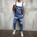 Men's Clothing Bib Pants, Slim Fit, Slim Men's Pants, Popular Men's Bib Pants_mkmklike.com