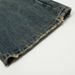Washed Denim Men's High Street Trend Punk Distressed Frayed Hem Loose Casual Wide-Leg Straight Pants_mkmklike.com